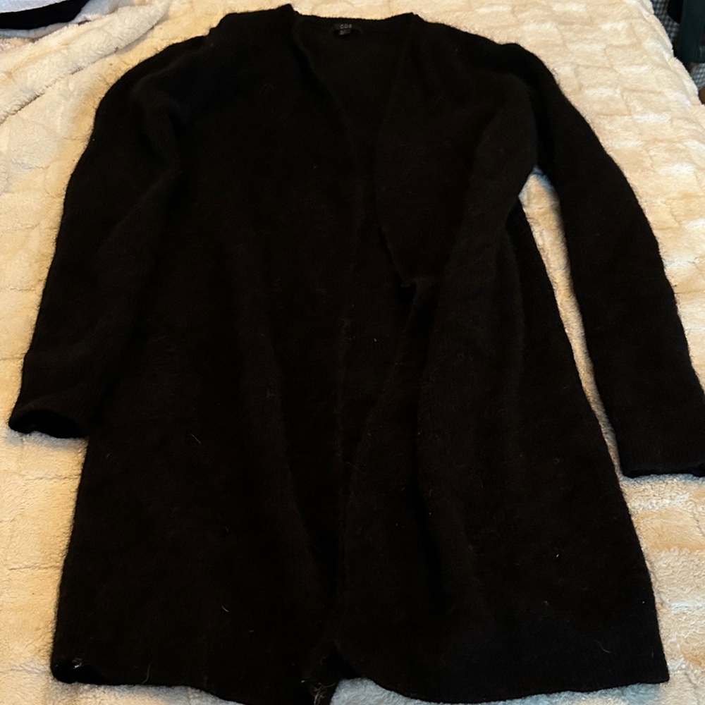 G—COS Women's Black cardigan